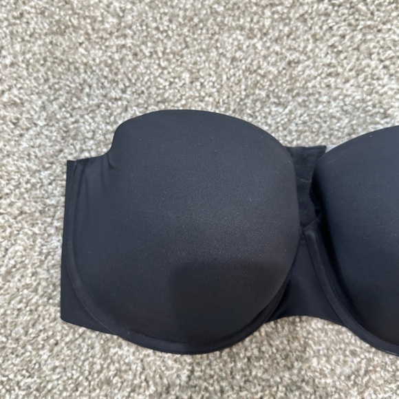 Spanx Up For Anything Strapless Underwire Black Bra Women's Size 38DD Party - Picture 8 of 8
